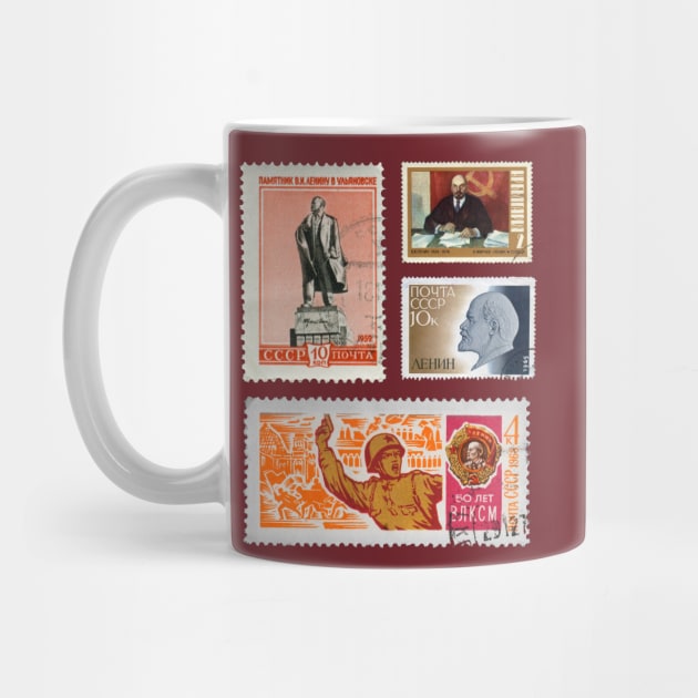 USSR Soviet Union Post Stamps by soulfulprintss8